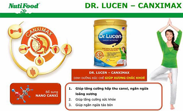 Dr. Lucen CanxiMax giàu canxi